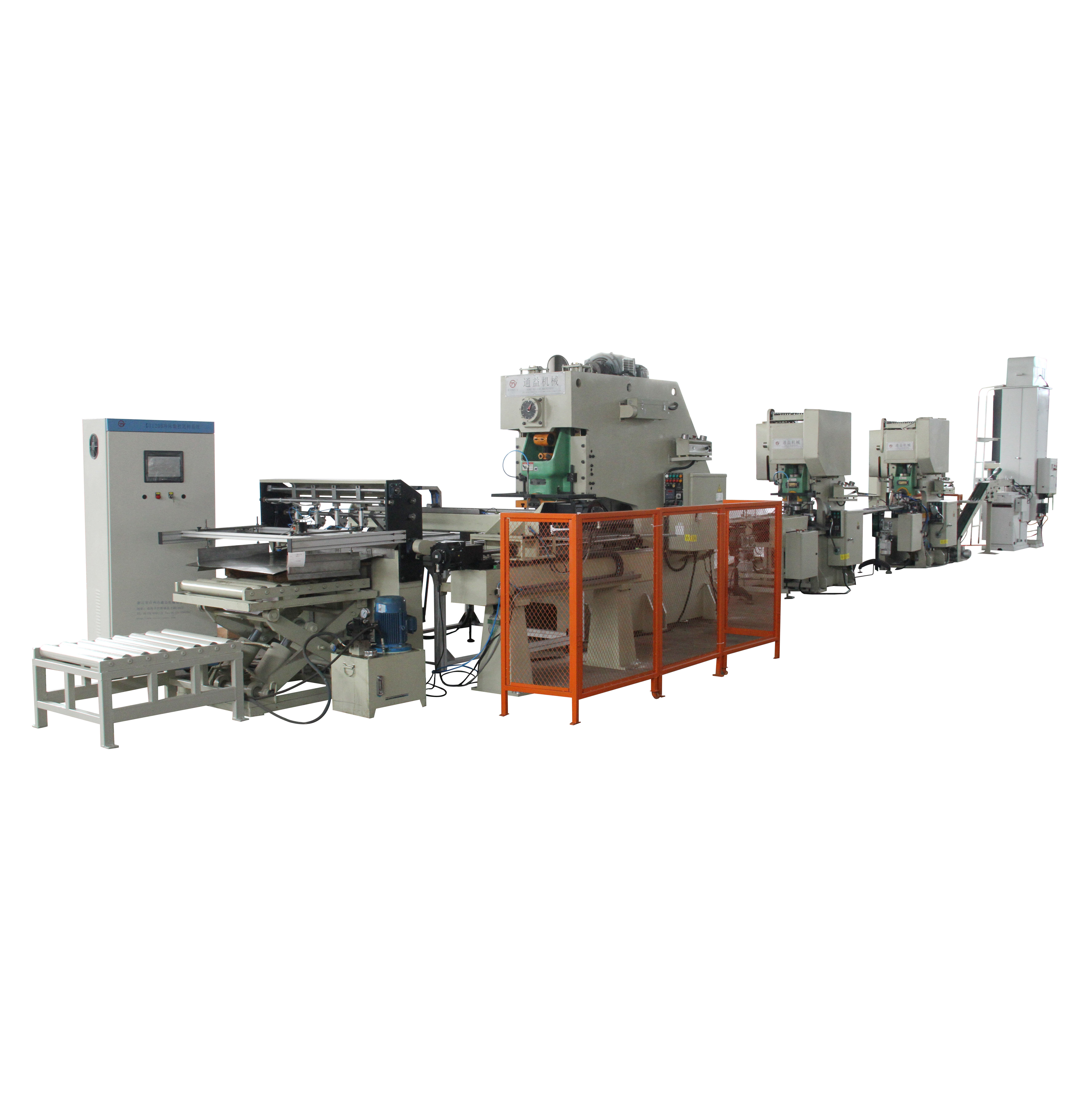 Automatic Aerosol Bottom Lid Production Line